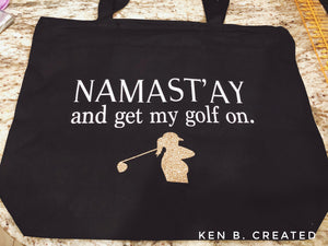 Personalized Name Tote Bag