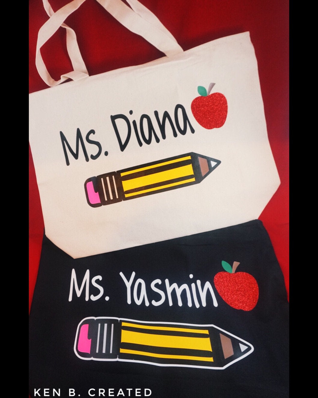 Personalized Teachers Tote Bag